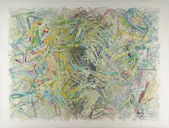 Jumble by Hanlyn Davies, lithograph, offered Aug 2021