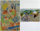 Untitled by Ivan Puni, lithograph, sold Aug 2021