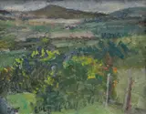 Rhigos by Edward Lewis, 2005, oil on canvas, offered Jul 2021