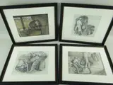 Untitled by Charles Frederick Tunnicliffe, pencil and mixed, sold Jul 2021