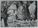 Caepl-y-Ffin by Edgar Holloway limited edition, etching, sold Jul 2021