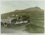 Ffynon Faedog, White Sands, Pembs by Bernard Green limited edition, 1993, linocut, sold Jul 2021