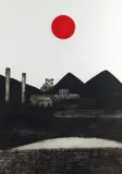 Rhondda, entitled 'Nocturne for Wales IV by Shirley Jones limited edition, lithograph, sold Jul 2021