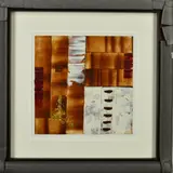 Abstract work from the Verve Series, signed bottom right, artists by Orla May, mixed media on paper, sold Apr 2019