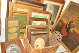 etc, Religious themed prints on a variety of subjects, all framed, largest by Pictures And Prints, oil on canvas, sold Apr 2019