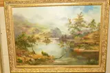 Lock awe by Prudence Turner, oil on canvas, sold Apr 2019
