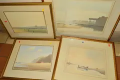 All by Godrey Sayers, watercolor, sold Apr 2019