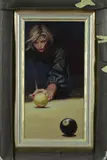 Corner pocket by Gabe Leonard, print, sold Apr 2019