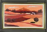 Natural Vista III by Richard Pargeter, acrylic on canvas, sold Mar 2019