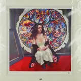 Anna in front of the last judgement mural by Robert Lenkiewicz, oil, sold Mar 2019