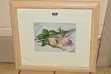 Fuchsia and a Shell by Joanne Pemberton-Longman, 1968, watercolour, sold Mar 2019