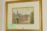 Coleshill by Laura E Phillp, watercolour on paper, sold Mar 2019