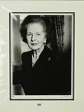 Baroness thatcher 2001 by John Swannell, print, sold Mar 2019