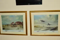 'Fifty Years On - The Spitfire to the Tornado', a limited by Roderick Lovesey, print, sold Mar 2019