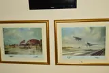 'Fifty Years On - The Spitfire to the Tornado', a limited by Roderick Lovesey, print, sold Mar 2019