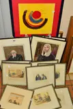 to include five caricature portraits of High Court Judges by Sallon, by Pictures And Prints Etc, print, sold Mar 2019
