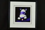 'Mummy!', an artist proof print 29/29, a purple and white by Peter Smith, print, sold Mar 2019