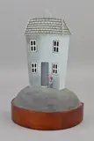 'The Good Life', a limited edition sculpture of a house, mounted by Paul Horton, sculpture, sold Mar 2019