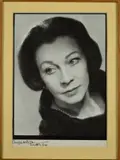 a silver gelatin print of Viven Leigh, signed and dated London (19)64 to by Angus McBean, print, sold Mar 2019