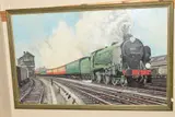 Locomotive 3095 tonbridge built 05/1930, class 4-4-0 by Paul Twine, acrylic on board, sold Mar 2019