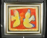 'AU SOLEIL DE L'AMOUR', a limited edition print 28/250 of pair of by Yves Cass, print, sold Mar 2019
