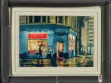 Late at leon by Charles Rowbotham, print, sold Mar 2019