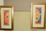 Hold Out Your Heart and Light Up Your Love' two limited edition prints 269/500 and artist proof 2/50 by Adam Barsby, pencil, sold Mar 2019