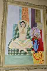 The hindu pose by John Anderson, oil on canvas, sold Feb 2019