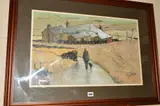 Betty and tess by Brian Phillips, pastel on paper, sold Feb 2019