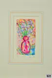 STILL LIFE OF FLOWERS, a limited edition print 10/200, signed, titled by Natalie Collett 'irises', print, sold Feb 2019