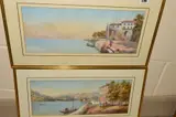 Jorno, lake como, italy by Charles Edmund Rowbotham, 1893, print (other), sold Feb 2019