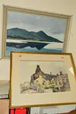 oil on canvas, 'Croagh Patrick' view, approximately 44.5cm x 64.5cm, by Terence Attridge Williams, oil on canvas, sold Jan 2019