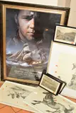 'The Far side of The World' (2003), signed poster promoting the film, signed by Master And Commander, etching and six, sold Jan 2019
