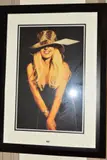 'Vogue', a blonde woman wearing a hat, a pastel drawing, signed by John Mould, pastel, sold Jan 2019