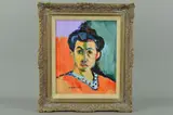 Madame matisse - the green line by John Anderson, oil on canvas, sold Jan 2019