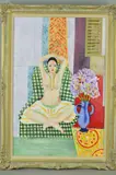 The hindu pose by John Anderson, oil on canvas, sold Jan 2019