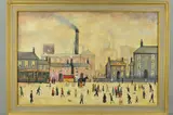 Coming home from the mill by John Anderson, oil on canvas, sold Jan 2019