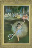 End of an arabesque by John Anderson, oil on canvas, sold Jan 2019