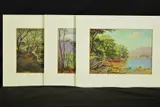 'Torc Mountain, Muckross, Killarney', 'Muckross, May by Everett Watson Mellor, oil on board, sold Dec 2018