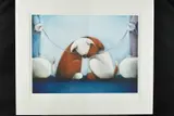 'Opposites Attract', two dogs and their owners, a limited edition print by Doug Hyde, print, sold Dec 2018