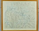 a Royal Geographical Society scale 1:100000 colour map, printed by Cook, Hammond & Kell Ltd, circa 1975, titled in the margin 'TREK IN NEPAL 2-22ND MAY 1981 by Mount Everest Region, ink and signed, sold Dec 2018