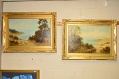 Untitled by Daniel Sherrin, oil on canvas, sold Nov 2018