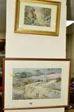 Untitled by Michael Crawley, watercolour, sold Nov 2018