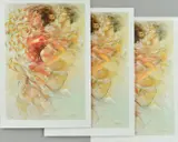 artist proof 'Summer Romance', three prints on canvas 9, 17, and 24/ by Gary Benfield, print (other), sold Nov 2018