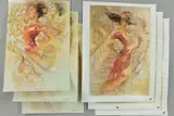 six limited edition prints, 'Summer Romance' artist proofs 156,158 and by Gary Benfield, print (other), sold Nov 2018