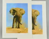 MY SAVUTI FRIEND' two limited edition prints of an elephant 65 and 142/350 by David Shepherd, pencil, sold Nov 2018