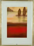 Golden pond by Kelly Jane, print, sold Oct 2018