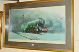 Scotsman '34 by David Shepherd, print, sold Oct 2018