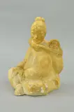 a plaster sculpture of a Canadian Inuit mother with her by Eugenia Berlin, sculpture, sold Oct 2018