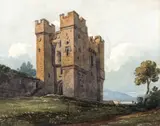 At Hawick, Northumberland Watercolour and pencil 13 x 16.5cm; 5 x 6½in by John Varley Snr. O.W.S., Watercolour and pencil, offered Mar 2018
